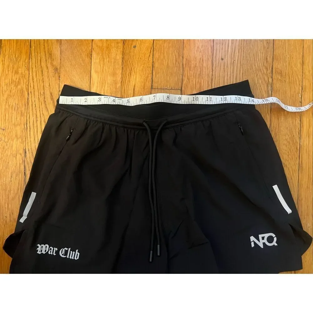 NFQ x War Club Covert Sprint Shorts – Black – Tactical Training Collab – NWT